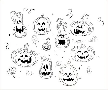 The template for the painting. Stock Illustration