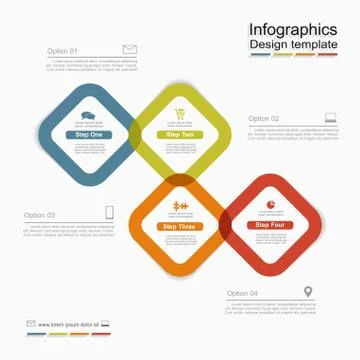 Template with place for your data. Vector illustration Stock Illustration