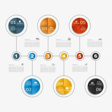 Template with place for your data. Vector illustration Illustrazione stock