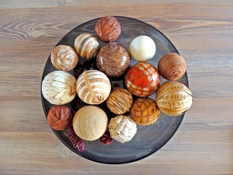 Template for presentation, home decor Stock Photos