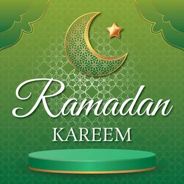Template ramadan decoration islamic Stockillustratie