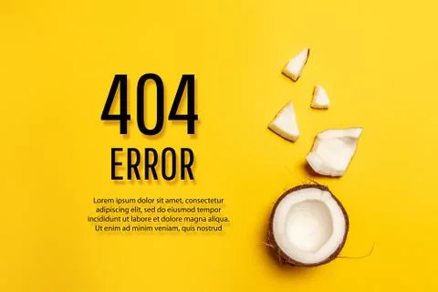 Template reports that the page is not found. イラスト素材