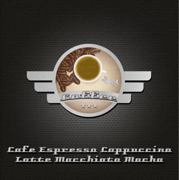 Template for a restaurant menu Stock Illustration