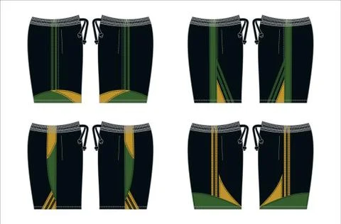 Template Shorts イラスト素材