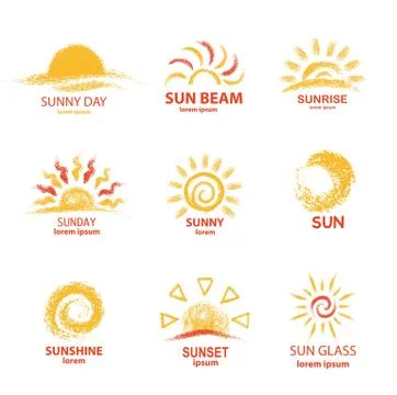 Template for suny logo Stock Illustration
