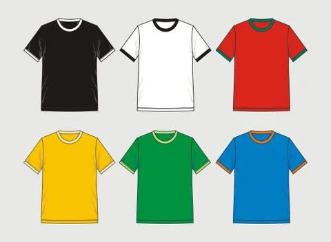 Template T shirts Design イラスト素材