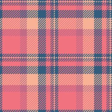Template tartan background vector, old textile pattern texture. Fancy plaid.. Stock Illustration