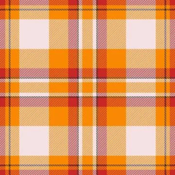 Template tartan pattern vector, stroke texture plaid check. Harvest backgro.. Stock Illustration