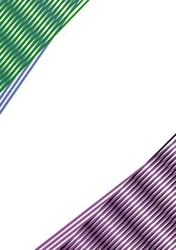 Template for the text intersection of colored stripes. 스톡 일러스트