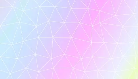 Template with triangles. Soft Color Gradient Background. Design for you busin Stock Illustration