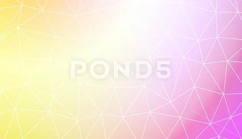 Template with triangles. Soft Color Gradient Background. Design for you busin Stock Illustration