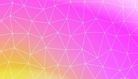 Template with triangles. Soft Color Gradient Background. Design for you busin Stock Illustration