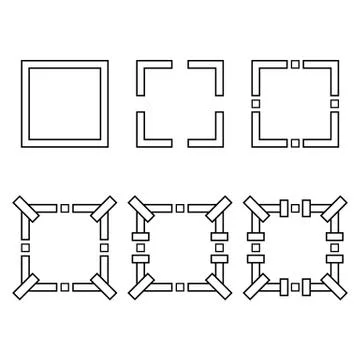 Template of User Interface for Mobile Applications, Cards, Games. Vector. Stock Illustration