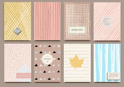 Template vector cards Stock Illustration