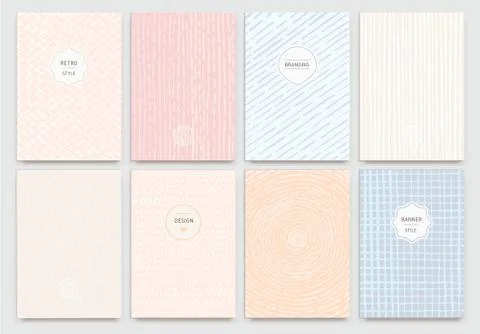 Template vector cards Stock Illustration