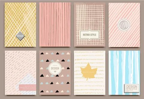 Template vector cards Stock Illustration