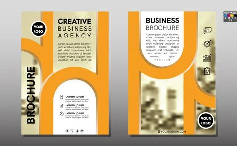 Template vector design for Brochure, Annual Report, Magazine, Poster, Corpora Stock Illustration