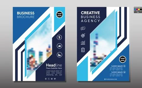 Template vector design for Brochure, Annual Report, Magazine, Poster, Corpora Stock-Illustration