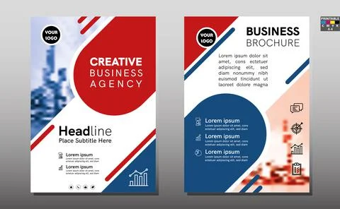 Template vector design for Brochure, Annual Report, Magazine, Poster, Corpora Illustration