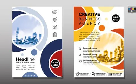 Template vector design for Brochure, Annual Report, Magazine, Poster, Corpora Stock Illustration