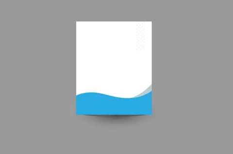Template vector design for Brochure, Annual, Magazine, Poster, Corporate pres Stock Illustration