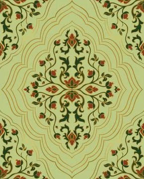 Template for wallpaper. Stock Illustration