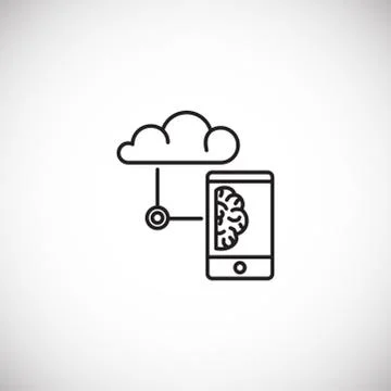 Template white background Illustrazione stock