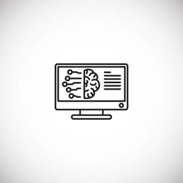 Template white background Illustrazione stock