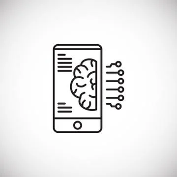 Template white background Stock Illustration