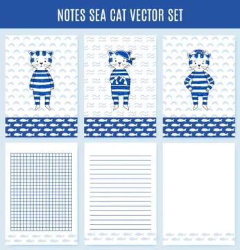 Template wrapping, notebooks vector Illustrazione stock