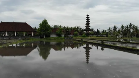 Temple 4K Drone 2 Video stock 198884156