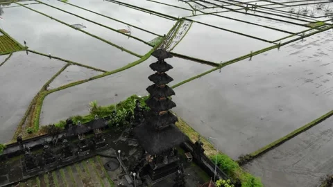 Temple 4K Drone 4 Stock Footage 198884153