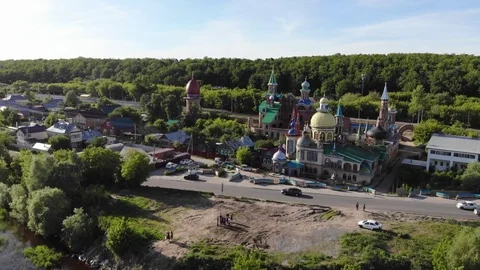 Temple of All Religions Stock Footage 105547685