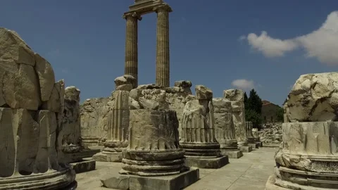 Temple of Apollo Stock Footage 145140663
