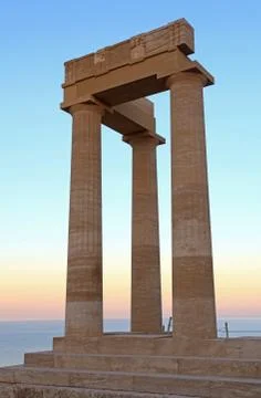 Temple of apollo Stock Photos
