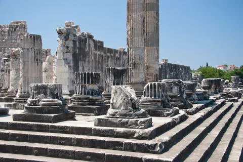 Temple of apollo Stock Photos