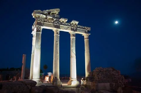 Temple of Apollo Stock Photos
