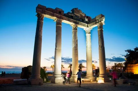 Temple of Apollo Stock Photos