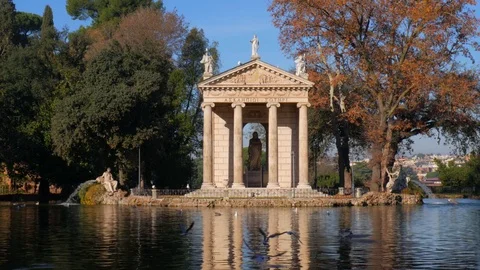 Temple of Asclepius Vídeos de archivo 77136858