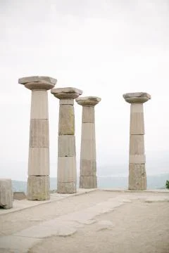 Temple of Athena Stock Photos