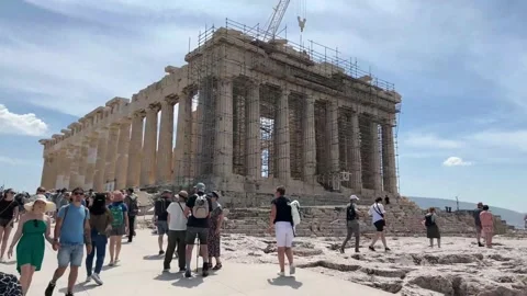 Temple of Athens VS Parthenon Видео 201380651