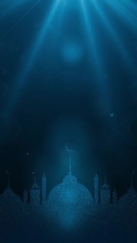 Temple background with Ramadan theme Stock Footage 266138034