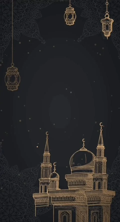Temple background with Ramadan theme Stock Footage 266138090