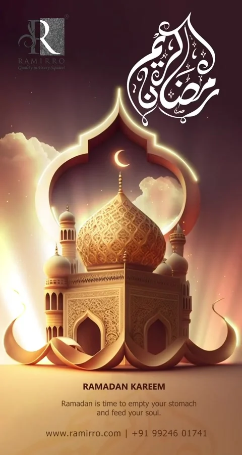 Temple background with Ramadan theme Stock Footage 266138261
