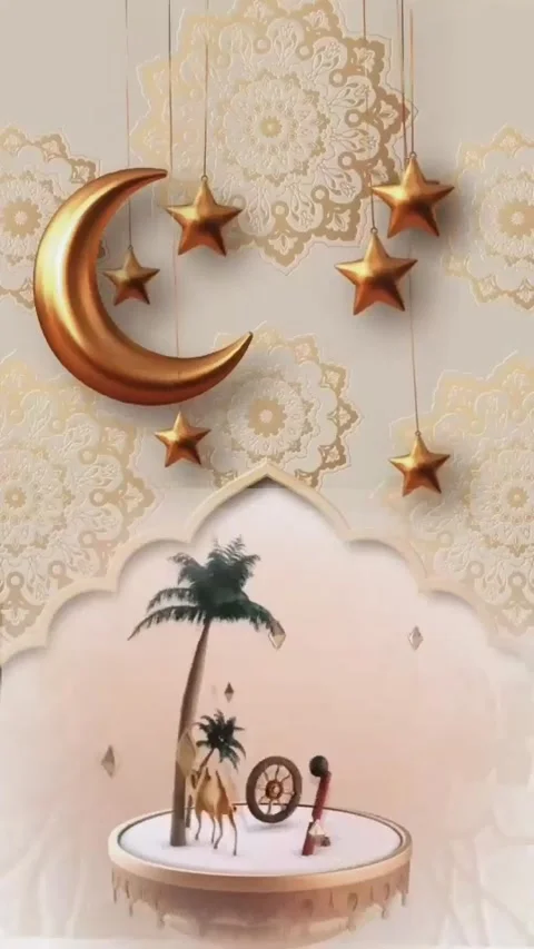 Temple background with Ramadan theme Stock Footage 266138338