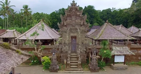 Temple on Bali Stock Footage 86918132