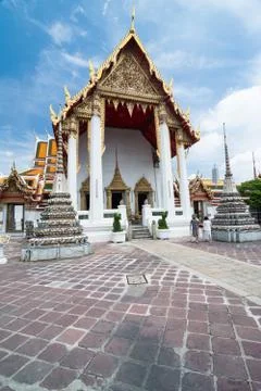 Temple in Bangkok Stock Photos