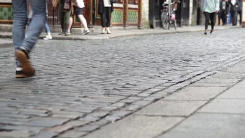 Temple Bar - Dublin, Ireland Stock-Footage 80900749