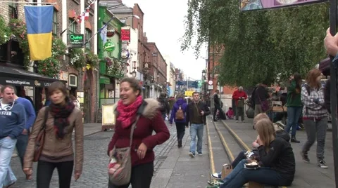 Temple Bar Video stock 42480634