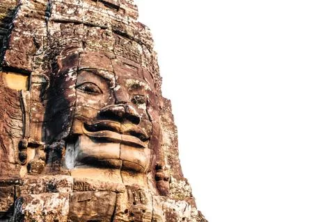 Temple Bayon Foto stock